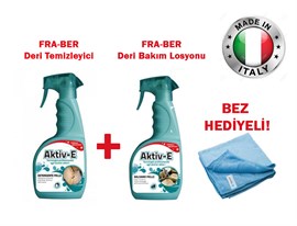 Fra-Ber Aktiv-e Deri Bakım Seti (Detergente - Balsamo)
